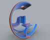 Rocking chair-建筑-家具-工业CAD模型-3D城