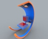 Rocking chair-建筑-家具-工业CAD模型-3D城