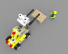 lego-forklift-technic-文体生活-玩具-工业CAD模型-3D城