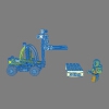 lego-forklift-technic-文体生活-玩具-工业CAD模型-3D城