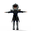 小兵-角色人体-角色-VR/AR模型-3D城