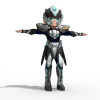 小兵-角色人体-角色-VR/AR模型-3D城