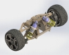 Car suspension system.-汽车-汽车部件-工业CAD模型-3D城