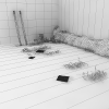 不毛之地-建筑-基础设施-VR/AR模型-3D城