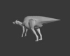 鸭嘴龙-动植物-古生物-VR/AR模型-3D城