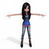 创世西游人物-角色人体-角色-VR/AR模型-3D城