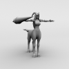 24410 死神 归刃后的妮露-角色人体-角色-VR/AR模型-3D城