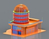 Museum of modern engineering-建筑-室外建筑-工业CAD模型-3D城