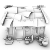 房子-建筑-住宅-VR/AR模型-3D城