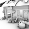 房子-建筑-住宅-VR/AR模型-3D城
