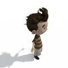小男孩-角色人体-角色-VR/AR模型-3D城
