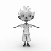 小男孩-角色人体-角色-VR/AR模型-3D城