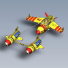 Pod Racer Yellow Fury nr 46-科技-其它-工业CAD模型-3D城