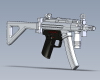 airsoft-mp5k-pdw-军事-武器-工业CAD模型-3D城