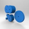 蚂蚱齿轮脚本-游戏&玩具-3D打印模型-3D城
