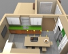 pleasant-kitchen-建筑-厨房-工业CAD模型-3D城