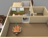 pleasant-kitchen-建筑-厨房-工业CAD模型-3D城