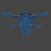 quadcopter-飞机-直升机-工业CAD模型-3D城