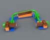 Bend pipe clamp-工业设备-零部件-工业CAD模型-3D城