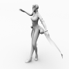 人物-角色人体-角色-VR/AR模型-3D城