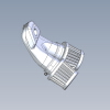 double air intake filter-汽车-汽车部件-工业CAD模型-3D城