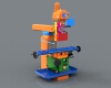 Vertical grinding machine-工业设备-机器设备-工业CAD模型-3D城