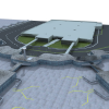 国际机场风景-建筑-科幻-VR/AR模型-3D城