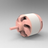Turnigy D2826-6 2200KV RC Motor-飞机-飞机部件-工业CAD模型-3D城