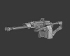 MG4机枪-军事-枪炮-VR/AR模型-3D城