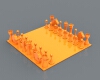 chess-board-文体生活-体育用品-工业CAD模型-3D城