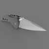 lost-paradise-folding-pocket-knife-workbench-collaboration-军事-武器-工业CAD模型-3D城