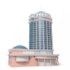 漂亮的酒店-建筑-办公-VR/AR模型-3D城