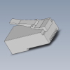 Connector Rj-45-科技-电脑-工业CAD模型-3D城