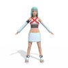 七尾人柱力-角色人体-角色-VR/AR模型-3D城