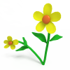 黄花-动植物-花草-VR/AR模型-3D城