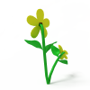 黄花-动植物-花草-VR/AR模型-3D城