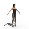 21164 生化危机4兔女郎-角色人体-女人-VR/AR模型-3D城