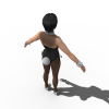 21164 生化危机4兔女郎-角色人体-女人-VR/AR模型-3D城