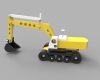 construction-grade-excavator-wooden-toy-汽车-其它-工业CAD模型-3D城
