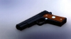 colt-m-1911-军事-枪炮-工业CAD模型-3D城