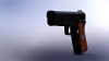 colt-m-1911-军事-枪炮-工业CAD模型-3D城