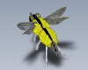 my-bumble-bee-yellow-jacket-wasp-sheet-metal-puzzle-metalcraftdesign-3d-model-puzzle-insect-文体生活-玩具-工业CAD模型-3D城