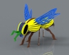 my-bumble-bee-yellow-jacket-wasp-sheet-metal-puzzle-metalcraftdesign-3d-model-puzzle-insect-文体生活-玩具-工业CAD模型-3D城