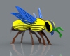 my-bumble-bee-yellow-jacket-wasp-sheet-metal-puzzle-metalcraftdesign-3d-model-puzzle-insect-文体生活-玩具-工业CAD模型-3D城