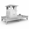 水边房屋-建筑-VR/AR模型-3D城