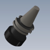 Simple Spindle Tool Holder ISO30 ER32-工业设备-工具-工业CAD模型-3D城