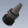 Simple Spindle Tool Holder ISO30 ER32-工业设备-工具-工业CAD模型-3D城