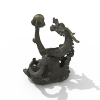 雕塑-文体生活-艺术品-VR/AR模型-3D城