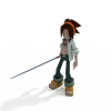 麻仓叶-角色人体-角色-VR/AR模型-3D城