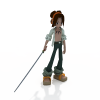 麻仓叶-角色人体-角色-VR/AR模型-3D城